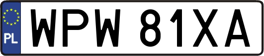 WPW81XA