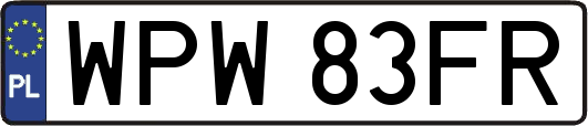 WPW83FR