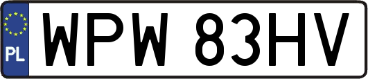 WPW83HV