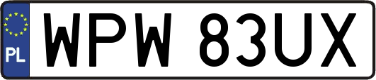 WPW83UX
