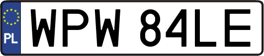 WPW84LE
