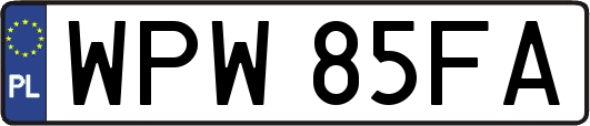 WPW85FA