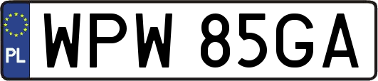 WPW85GA