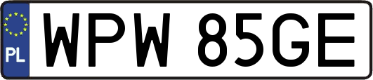 WPW85GE