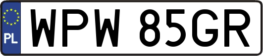 WPW85GR