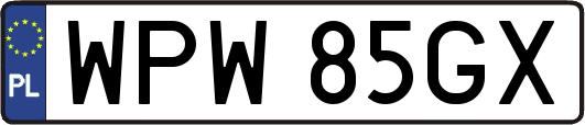 WPW85GX