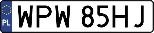 WPW85HJ