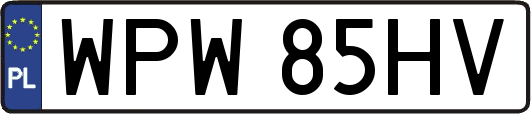 WPW85HV