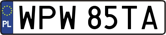 WPW85TA