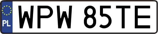 WPW85TE