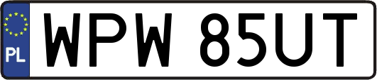 WPW85UT