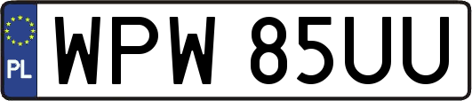 WPW85UU
