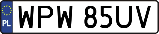 WPW85UV