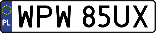 WPW85UX