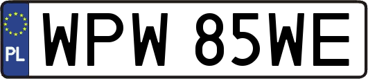 WPW85WE
