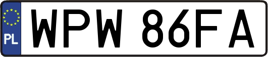 WPW86FA