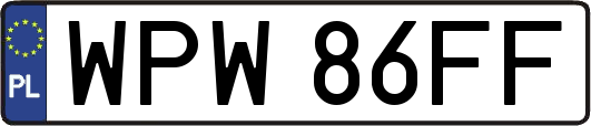 WPW86FF