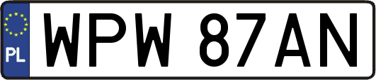 WPW87AN