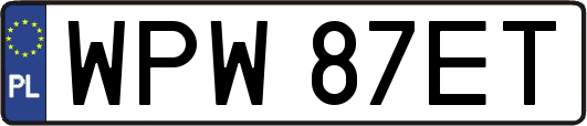 WPW87ET
