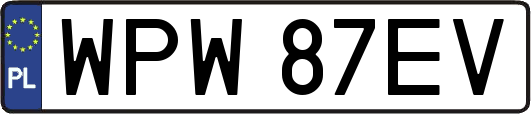 WPW87EV