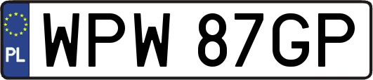 WPW87GP