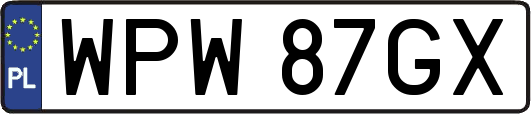 WPW87GX