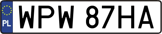 WPW87HA