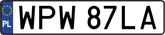 WPW87LA