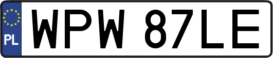 WPW87LE