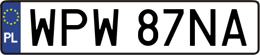 WPW87NA