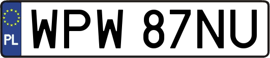 WPW87NU