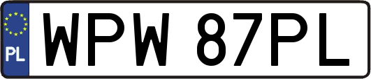 WPW87PL