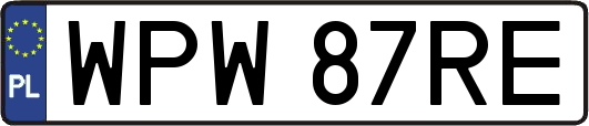WPW87RE