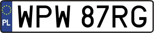 WPW87RG