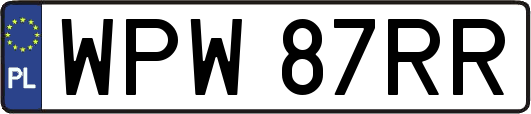 WPW87RR