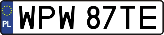 WPW87TE