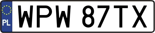 WPW87TX