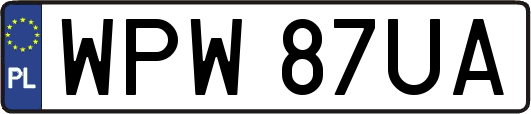 WPW87UA