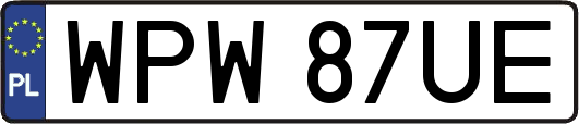 WPW87UE