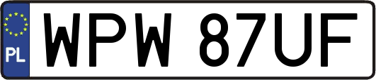 WPW87UF