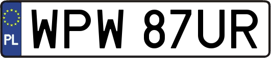 WPW87UR