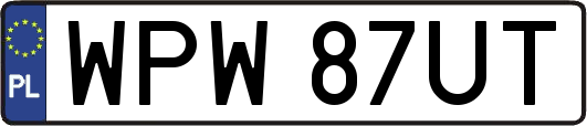 WPW87UT
