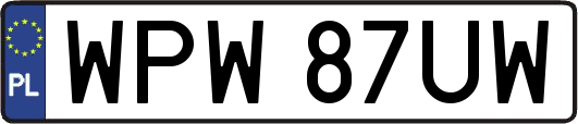 WPW87UW