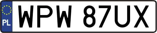 WPW87UX