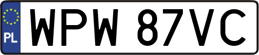 WPW87VC
