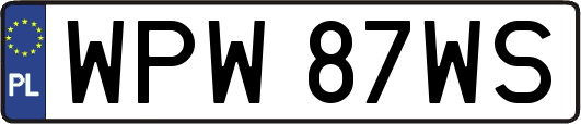 WPW87WS