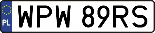 WPW89RS