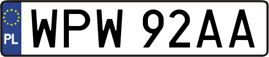 WPW92AA