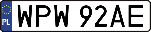 WPW92AE