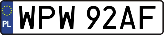 WPW92AF